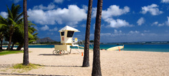 Lifeguard Station at Ala Moana Beach - Food Tours of Hawaii